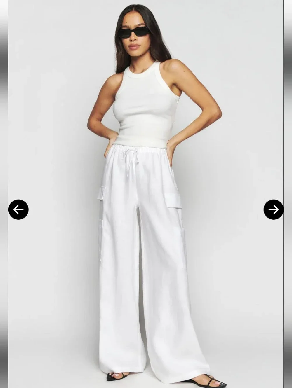 Reformation Ethan Linen Pant